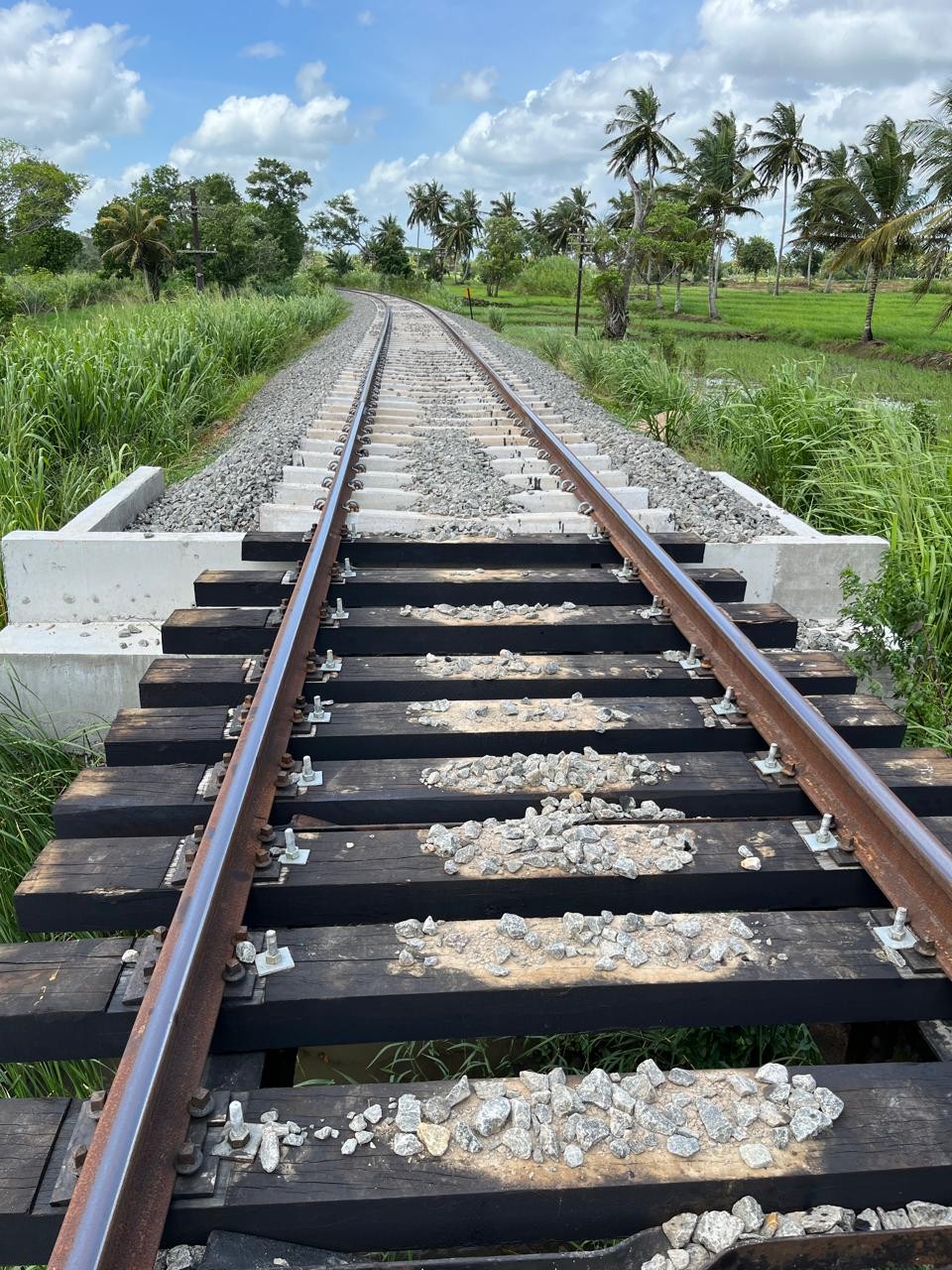 Anuradhapura to Vavuniya Railway Track Rehabilitation - RR Construction Sri Lanka