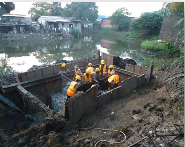 Kolonnawa Canal Diversion Scheme - Stage III - RR Construction Sri Lanka