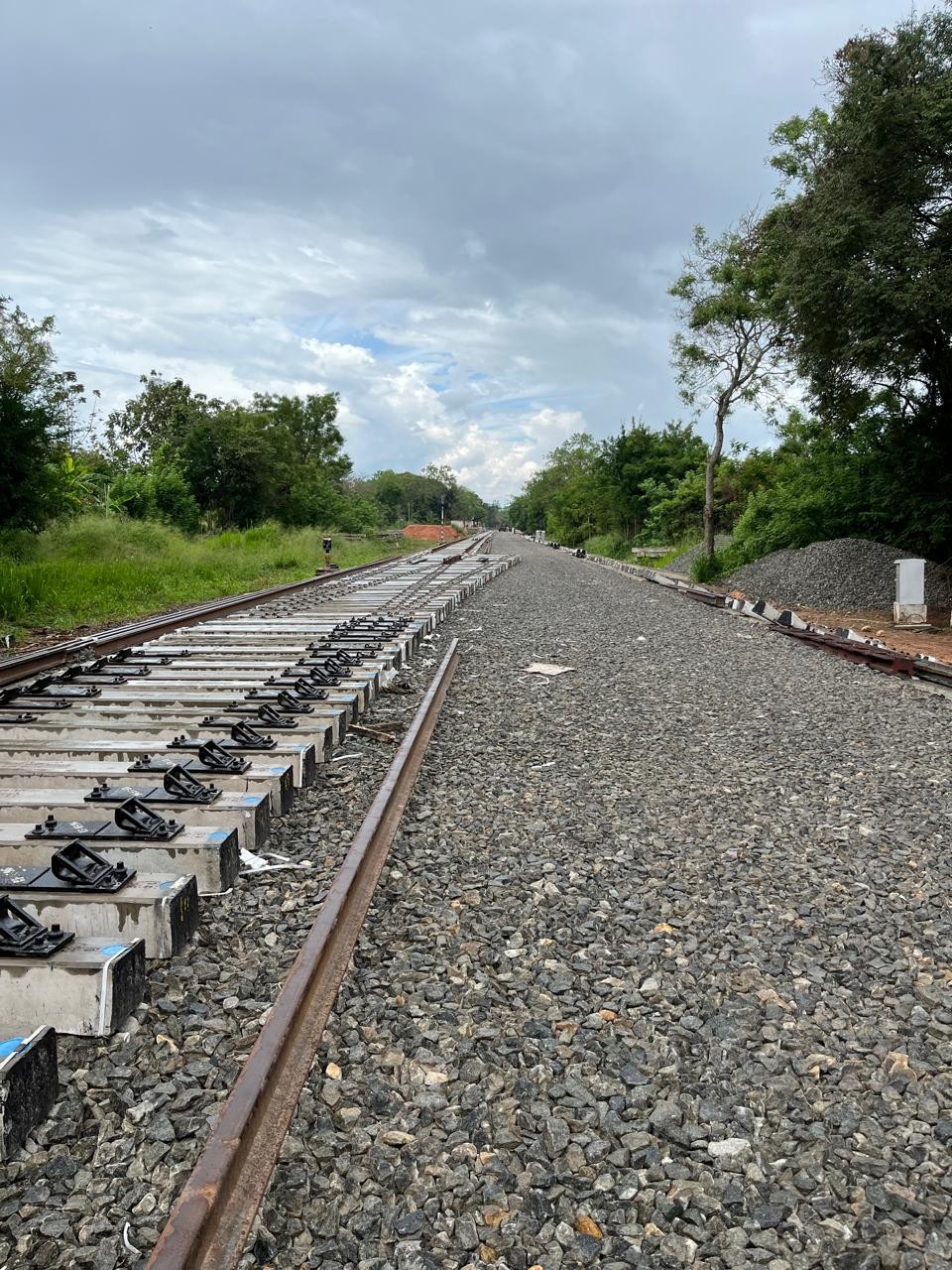 Maho to Anuradhapura Railway Line Track Rehabilitation & Ancillary Works - RR Construction Sri Lanka