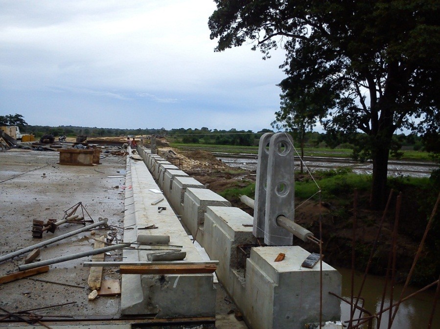 Padawkema Udamaththala Bridge - RR Construction Sri Lanka