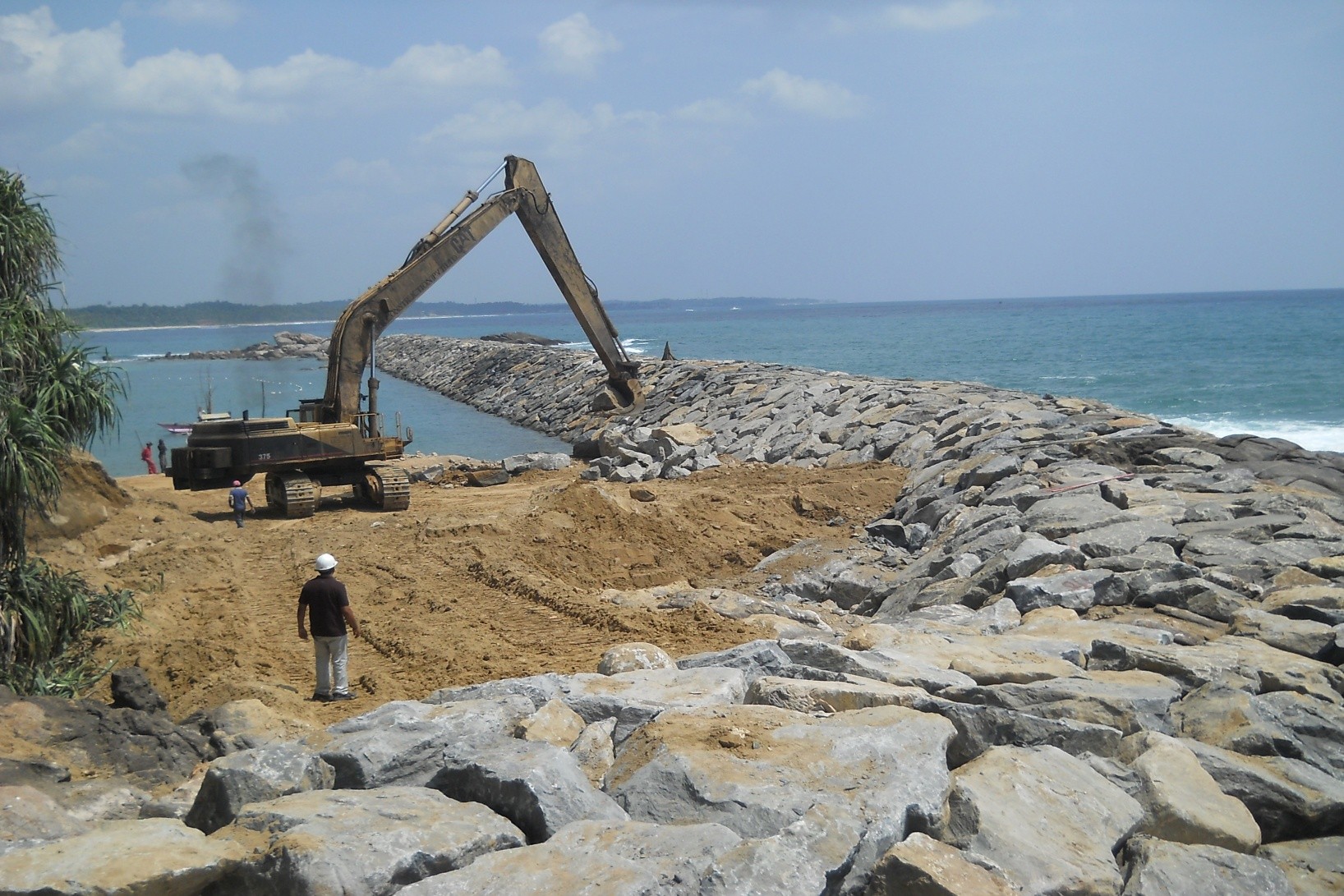 Harbour Basin Dredging up to -3m MSL Depth at Suduwella Anchorage - RR Construction Sri Lanka