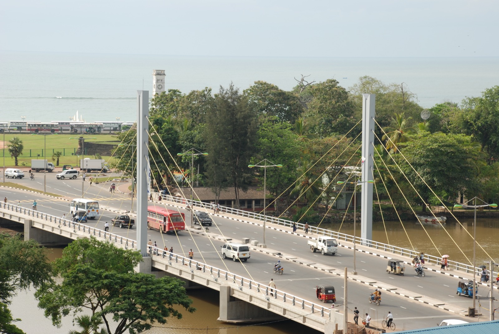 Matara Mahanama Bridge (116.4m) - RR Construction Sri Lanka